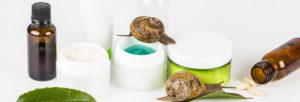 bave d'escargot sur la peau